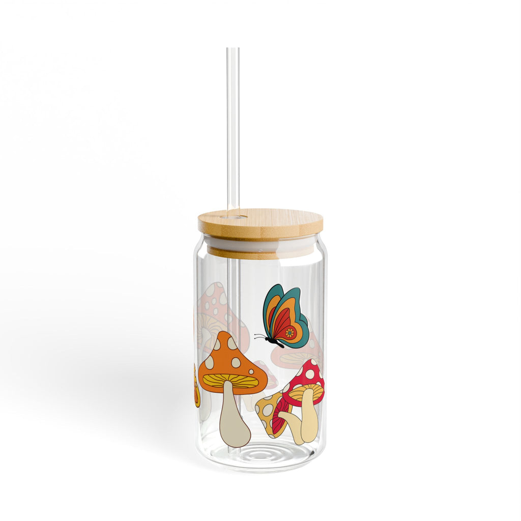 Shroom Sipper Glass, 16oz